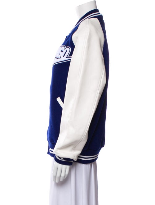 Nike x Nigo Wool Colorblock Pattern Bomber Jacket