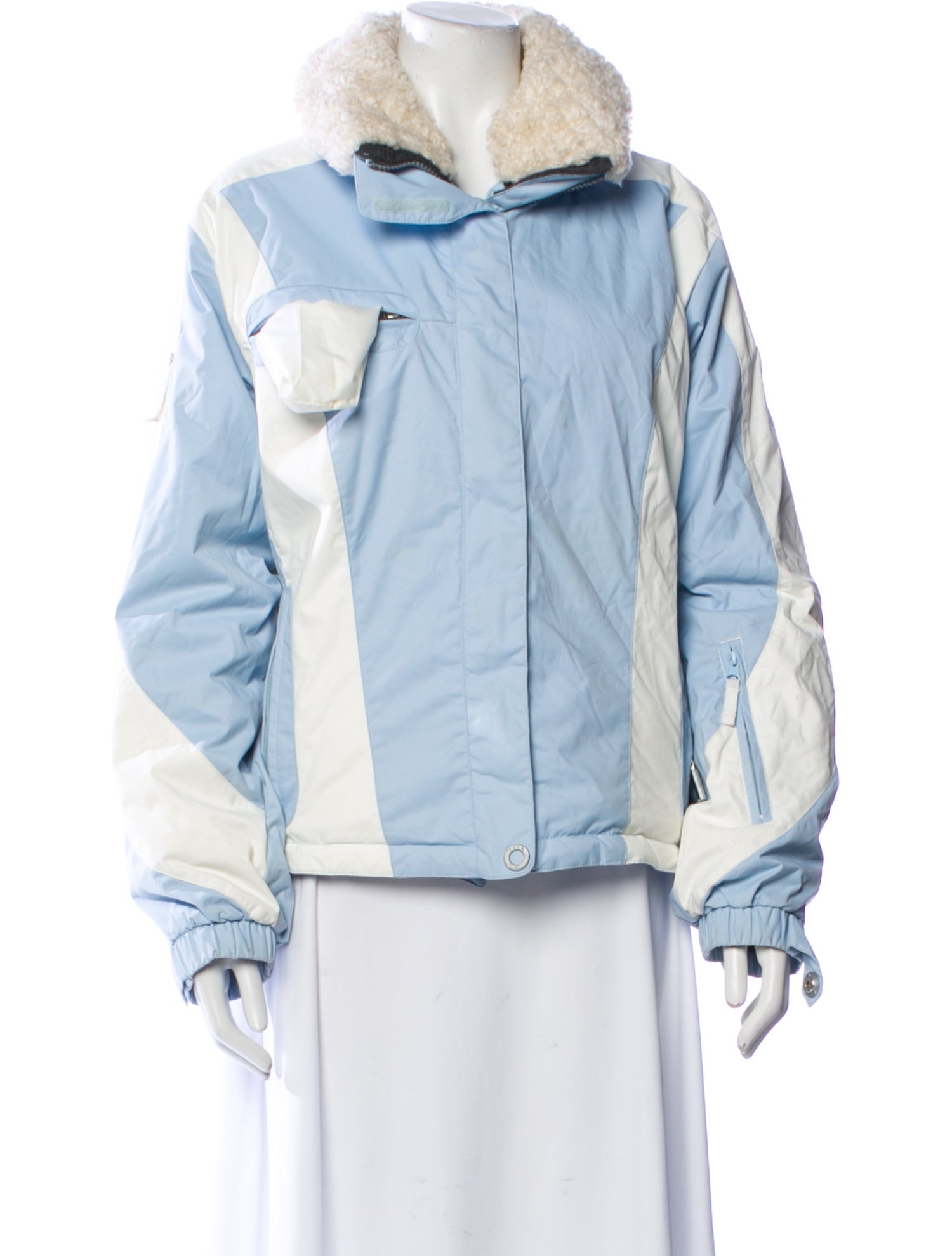 NILS Colorblock Pattern Coat