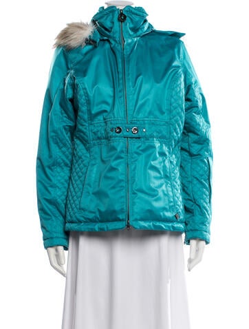 Pre-owned Niløs Parka In Blue