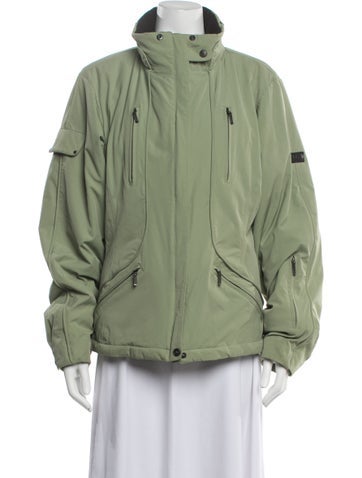 Pre-owned Niløs Nylon Jacket In Green