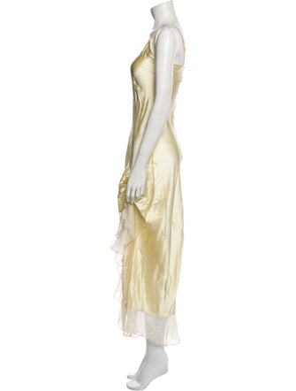 Nia Thomas Silk Long Dress