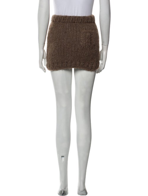 Nia Thomas Alpaca Mini Skirt