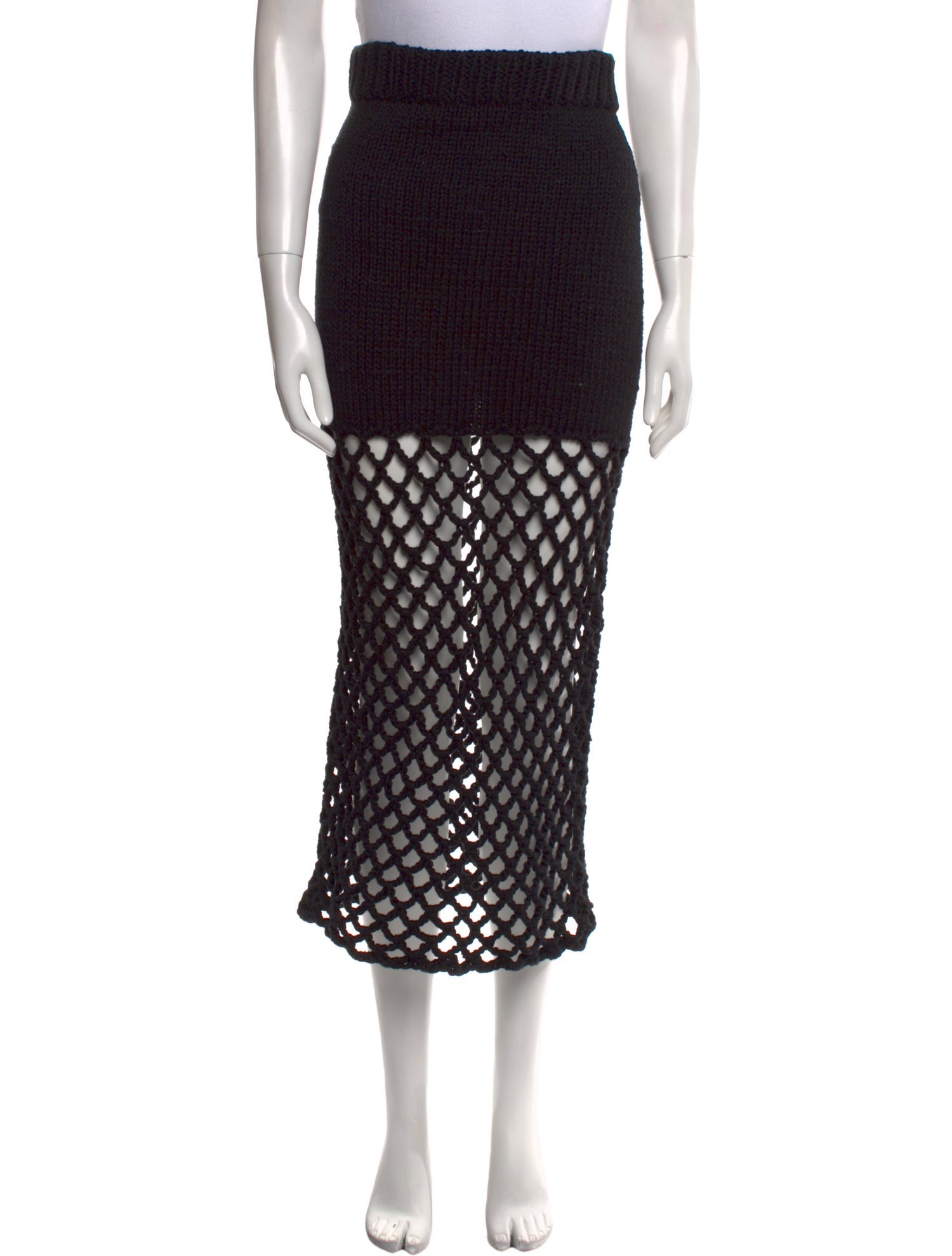 Nia Thomas Crochet Midi Length Skirt w/ Tags