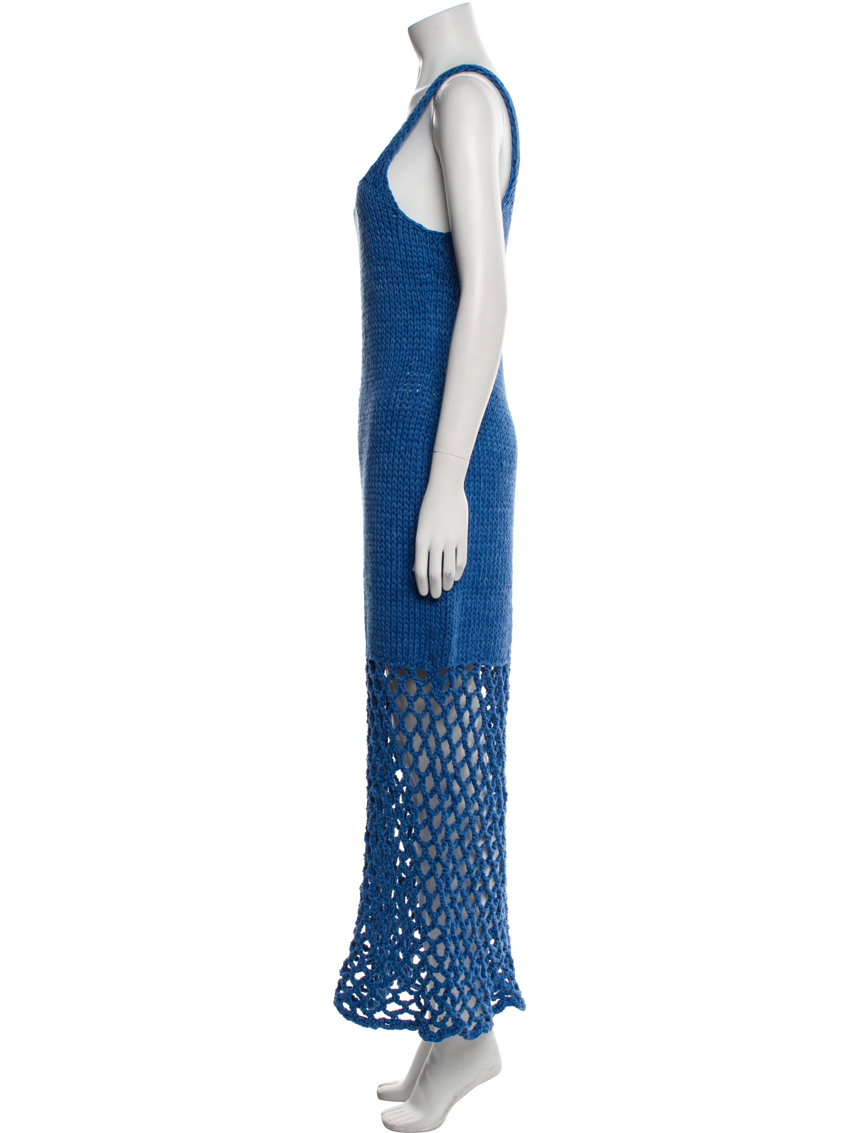 Nia Thomas Crochet Long Dress w/ Tags