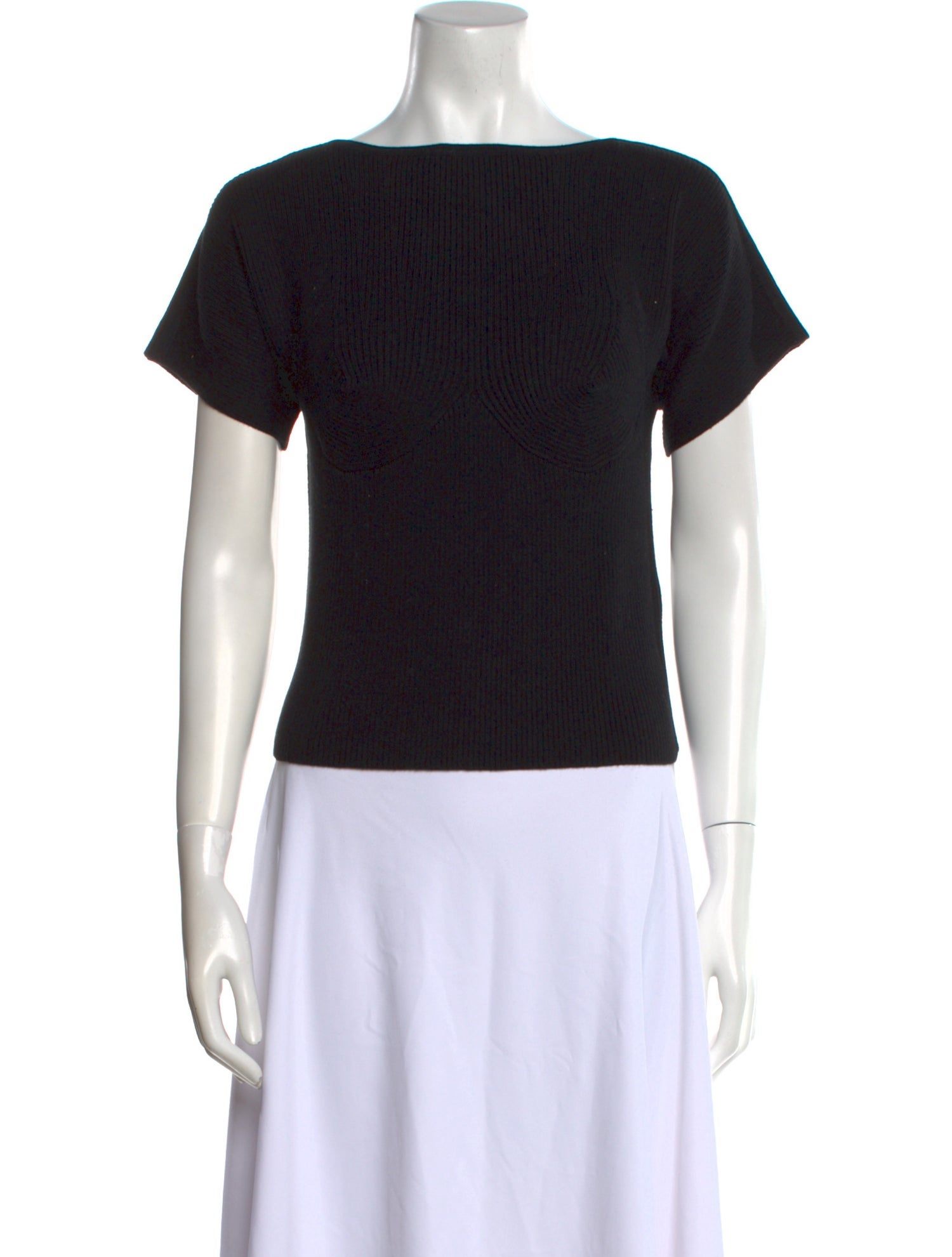 Nia Thomas Bateau Neckline Sweater