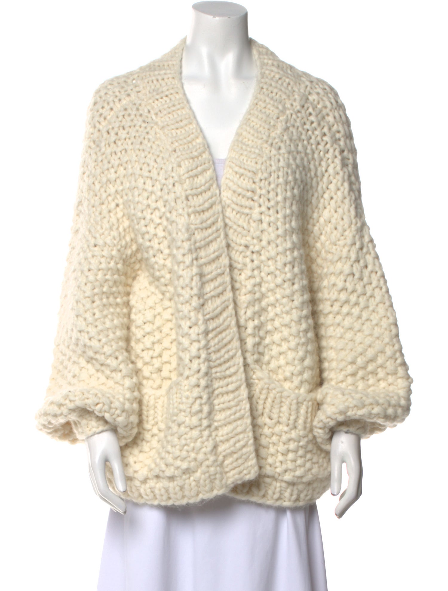Nia Thomas Alpaca Open Front Sweater