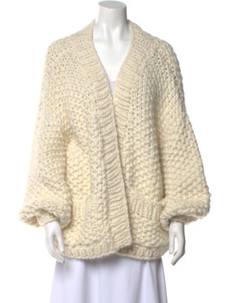 Nia Thomas Alpaca Open Front Sweater