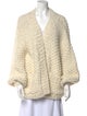 Nia Thomas Alpaca Open Front Sweater