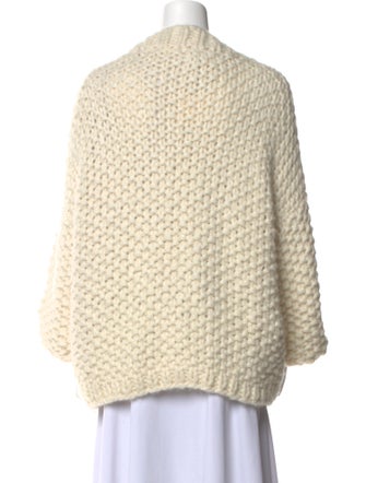 Nia Thomas Alpaca Open Front Sweater
