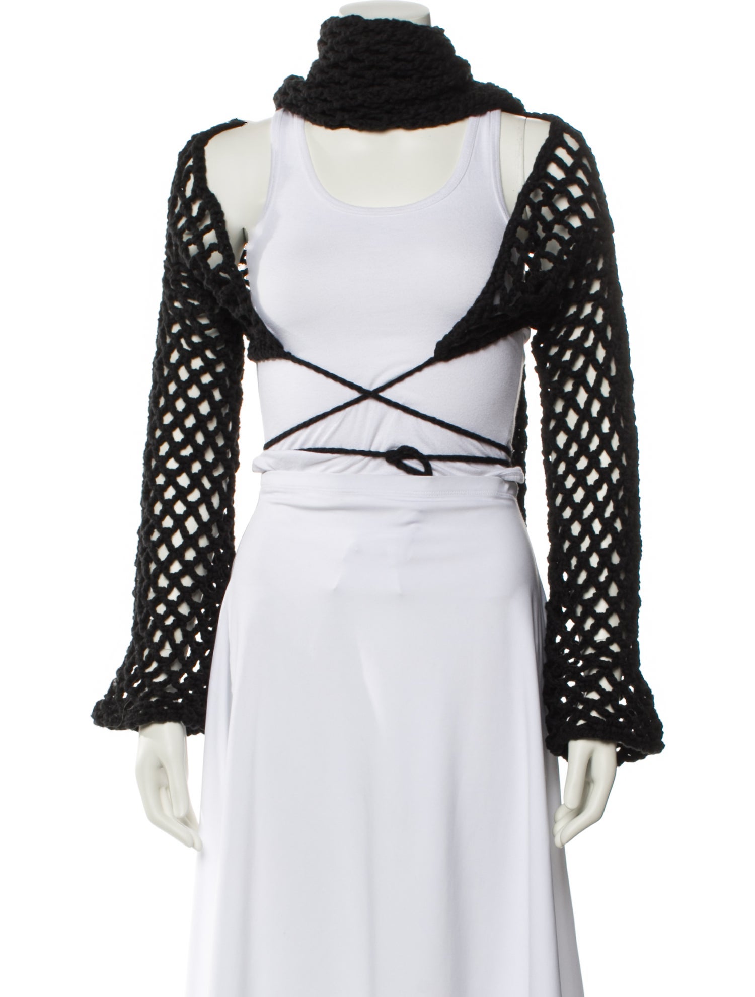 Nia Thomas Patterned Turtleneck Sweater