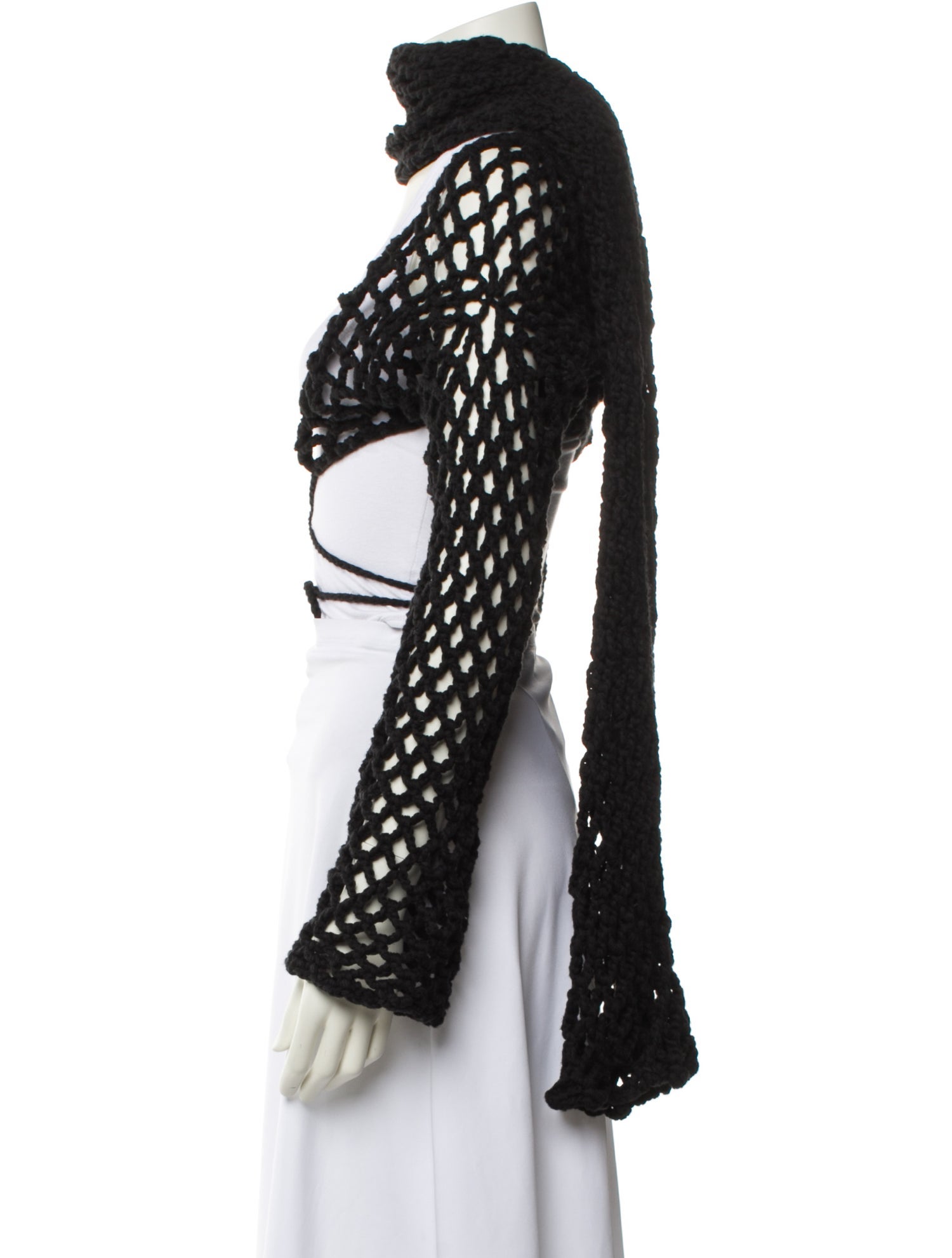 Nia Thomas Patterned Turtleneck Sweater