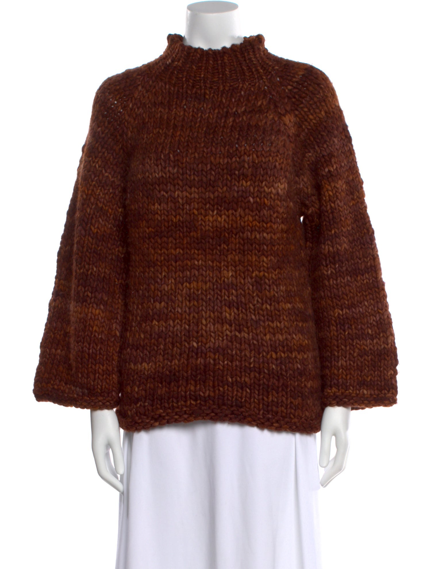 Nia Thomas Merino Wool Turtleneck Sweater