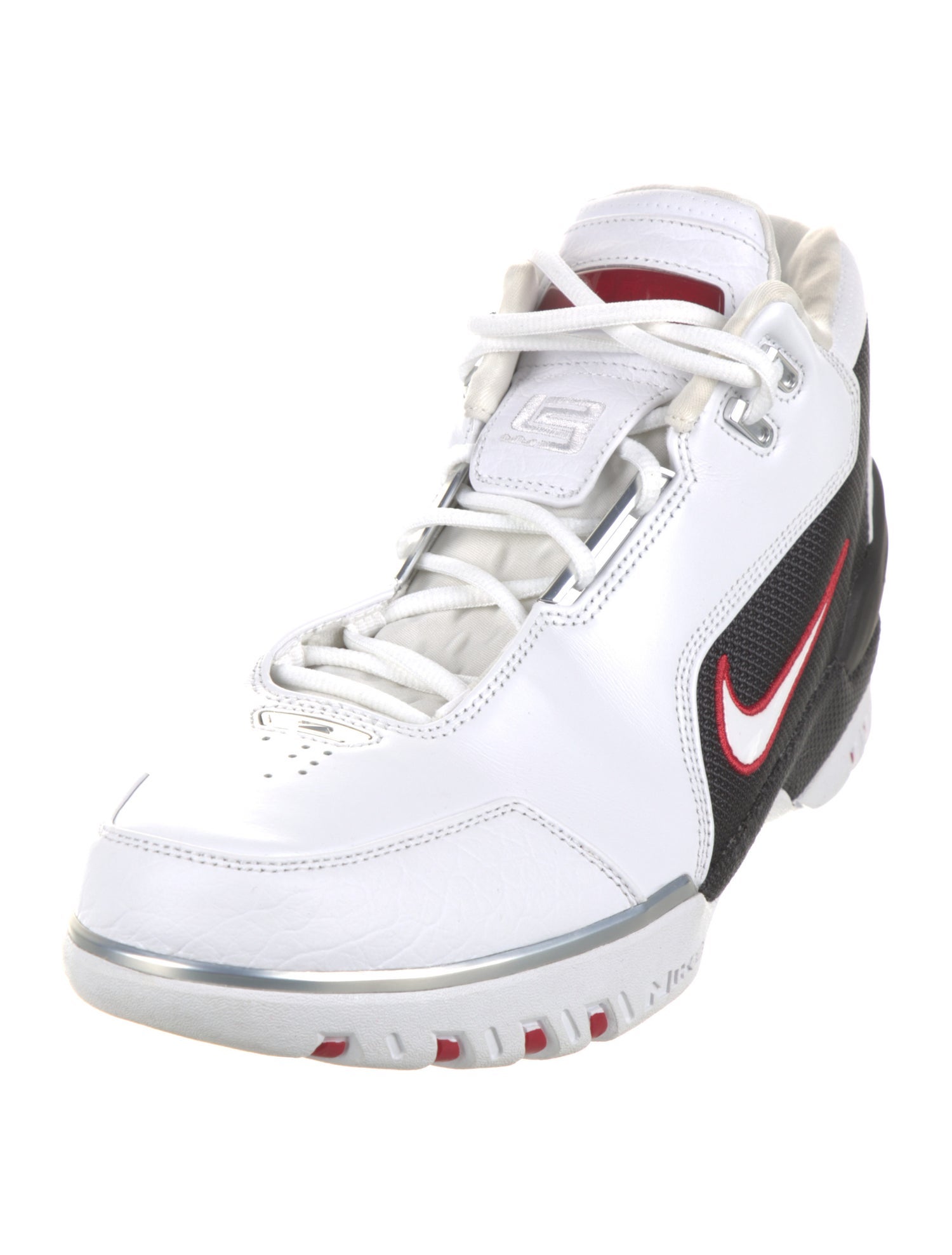 Nike x LeBron Leather Colorblock Pattern Sneakers