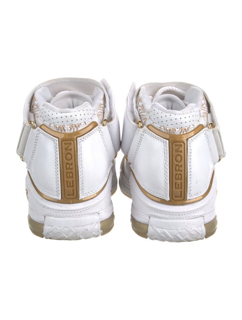 Nike x LeBron Leather Colorblock Pattern Sneakers