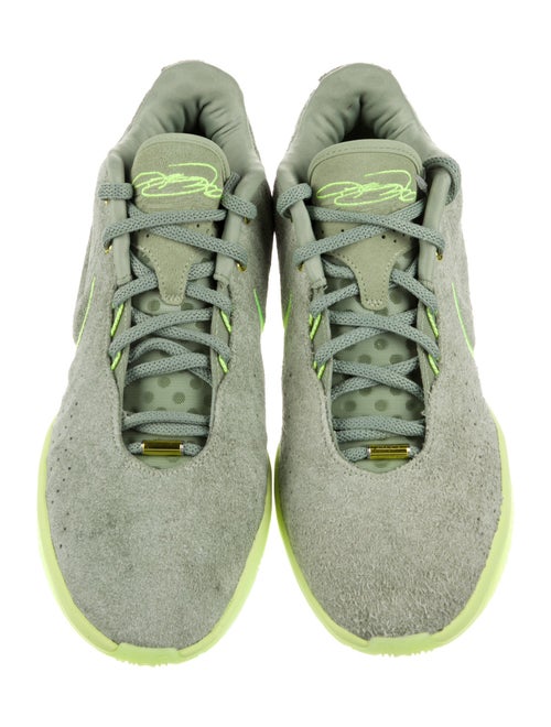 Nike x LeBron Suede Printed Sneakers