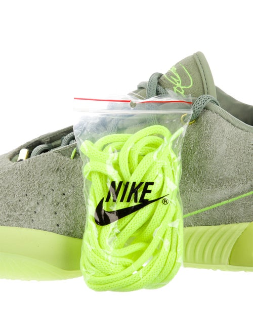 Nike x LeBron Suede Printed Sneakers