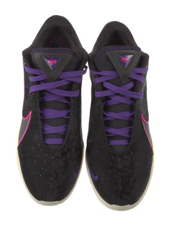 Nike x LeBron Leather Printed Sneakers