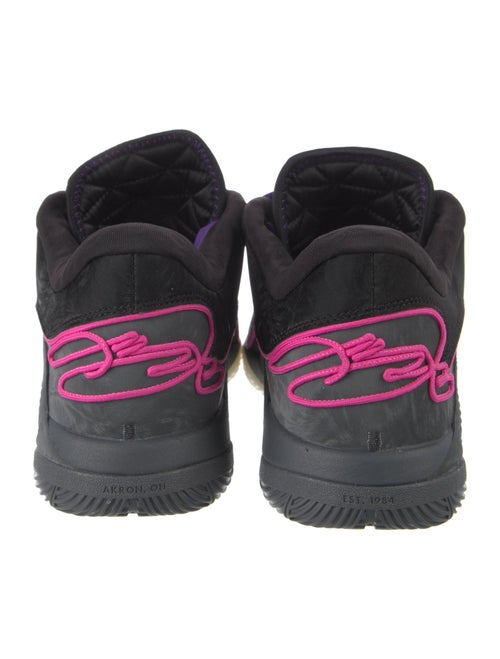 Nike x LeBron Leather Printed Sneakers