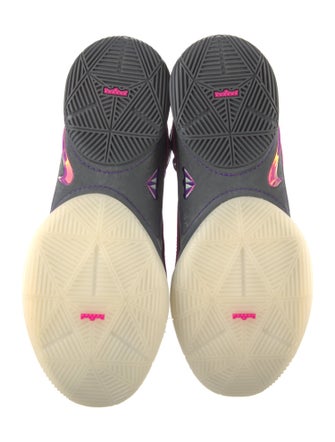 Nike x LeBron Leather Printed Sneakers