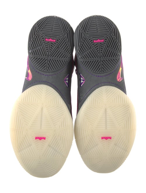 Nike x LeBron Leather Printed Sneakers