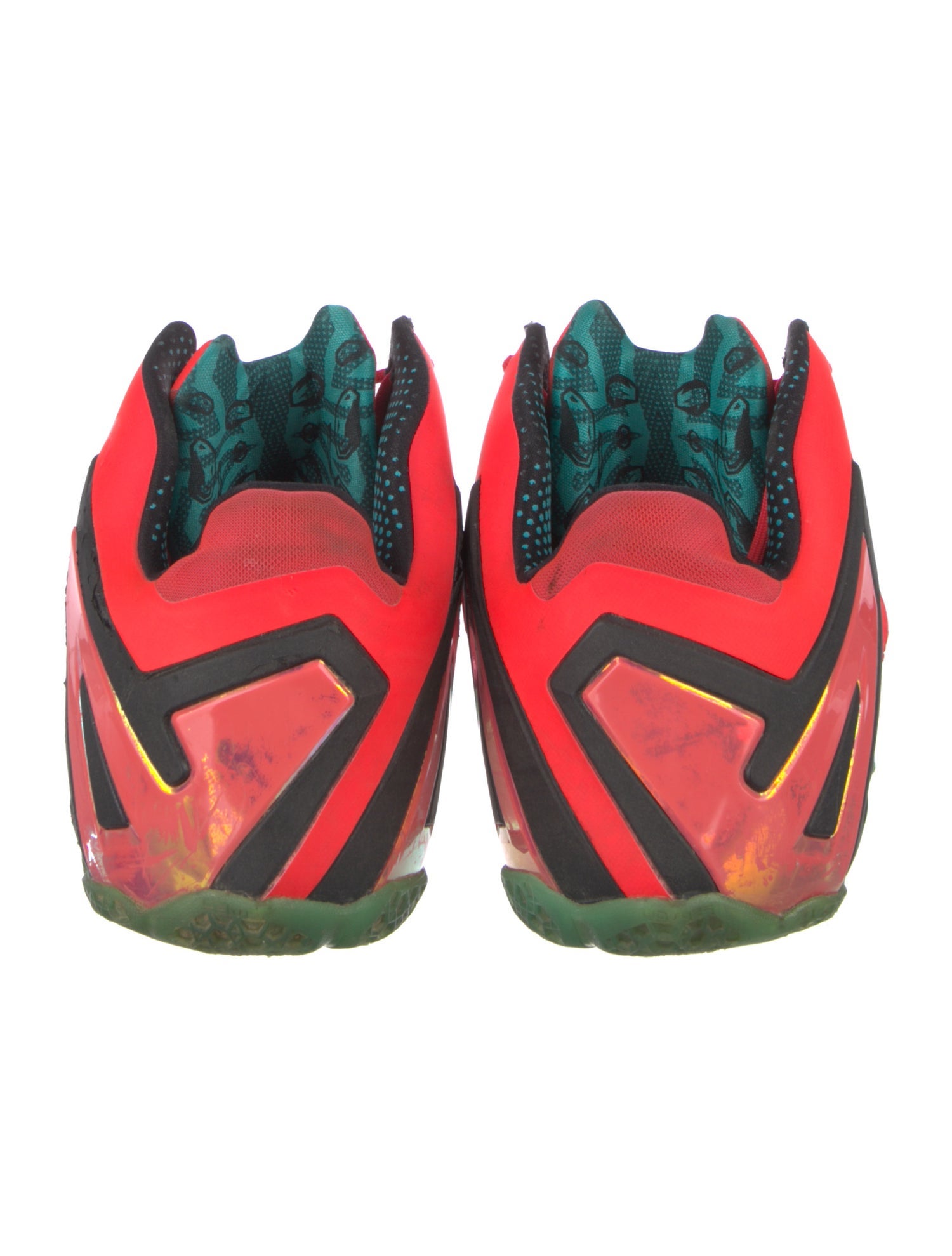 Nike x LeBron Leather Printed Sneakers