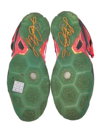 Nike x LeBron Leather Printed Sneakers