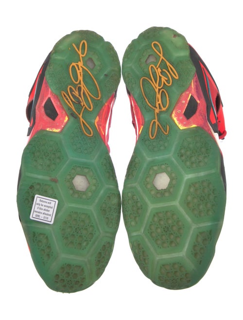 Nike x LeBron Leather Printed Sneakers