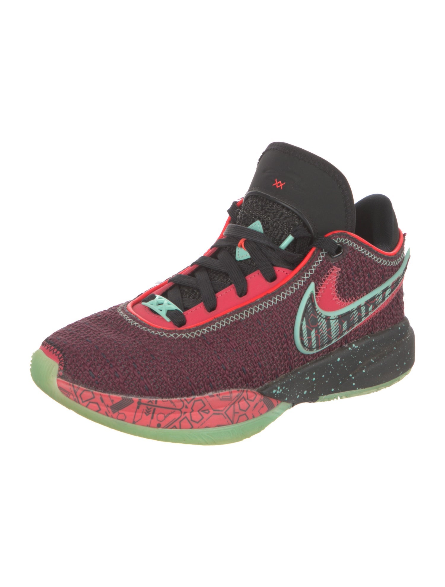 Nike x LeBron Printed Athletic Sneakers