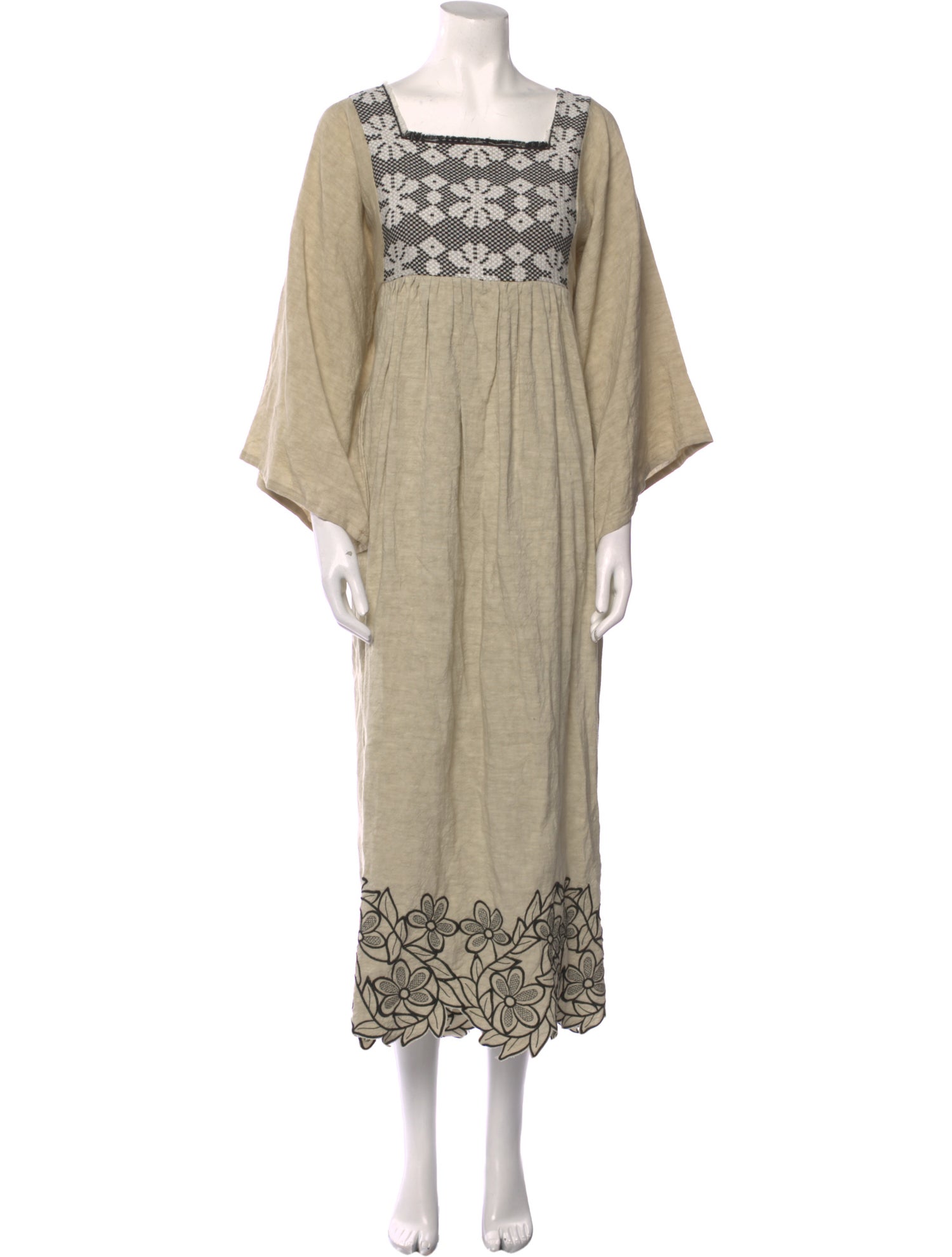 Nina Leuca Linen Long Dress