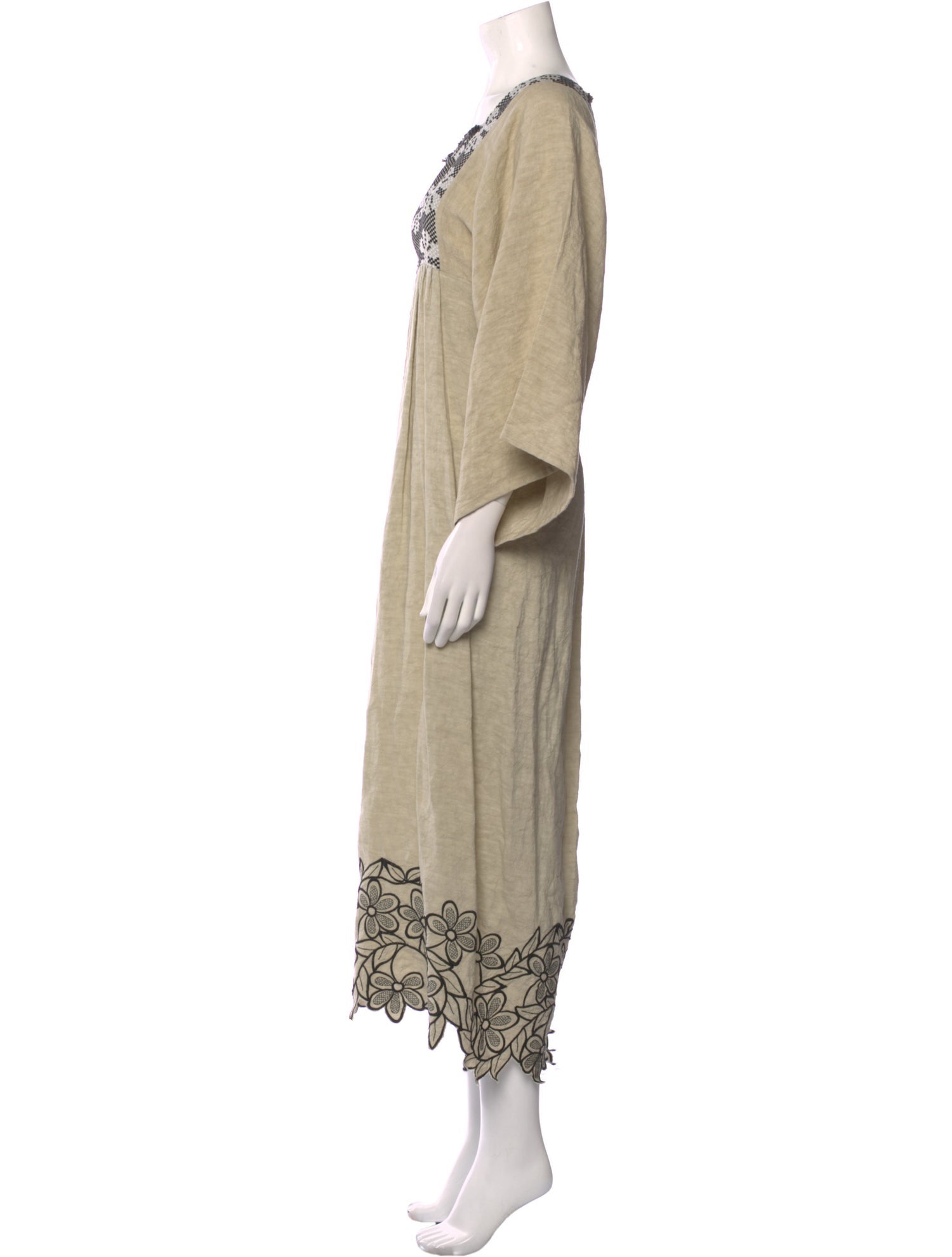 Nina Leuca Linen Long Dress