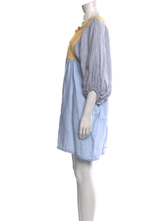 Nina Leuca Linen Mini Dress