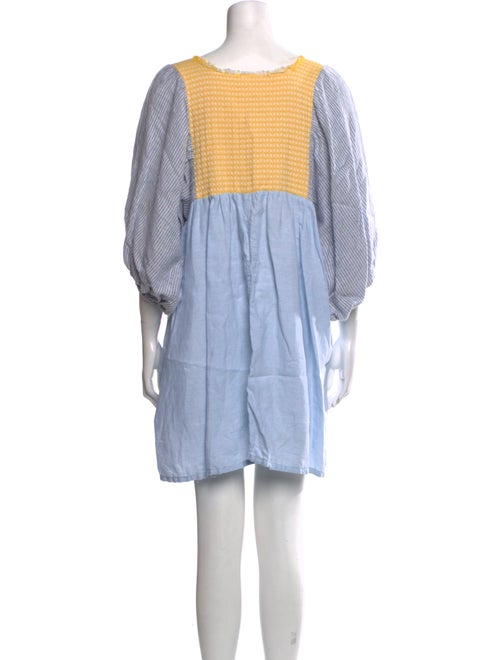 Nina Leuca Linen Mini Dress