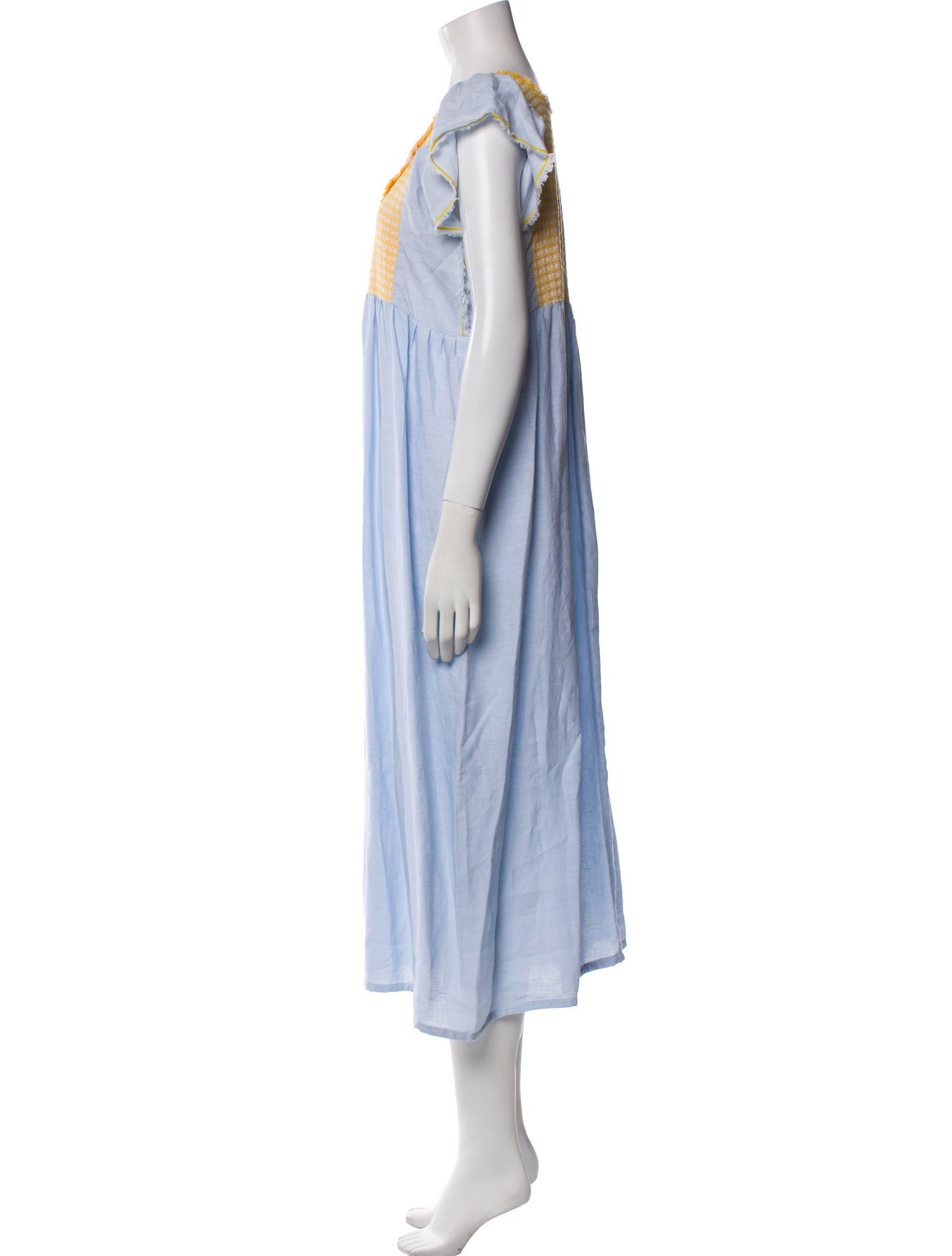 Nina Leuca Linen Long Dress