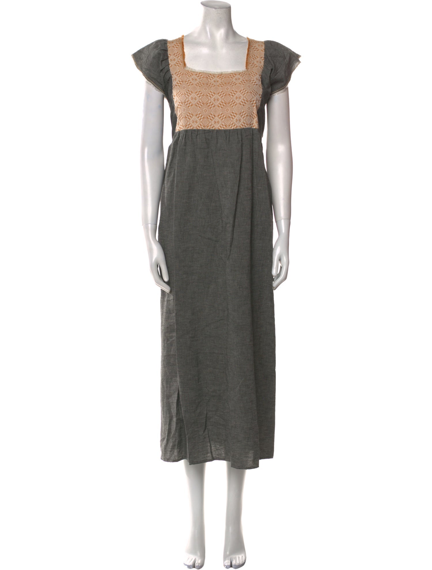 Nina Leuca Linen Long Dress