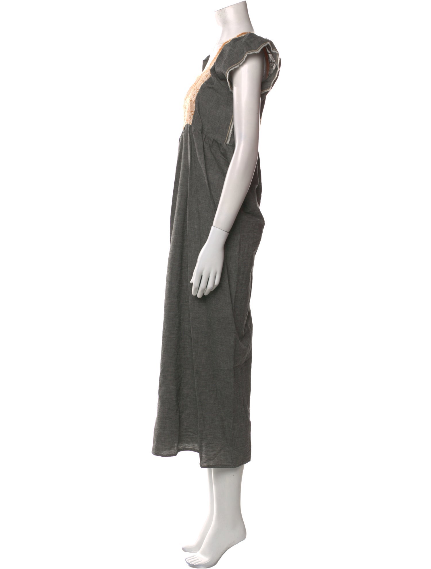 Nina Leuca Linen Long Dress