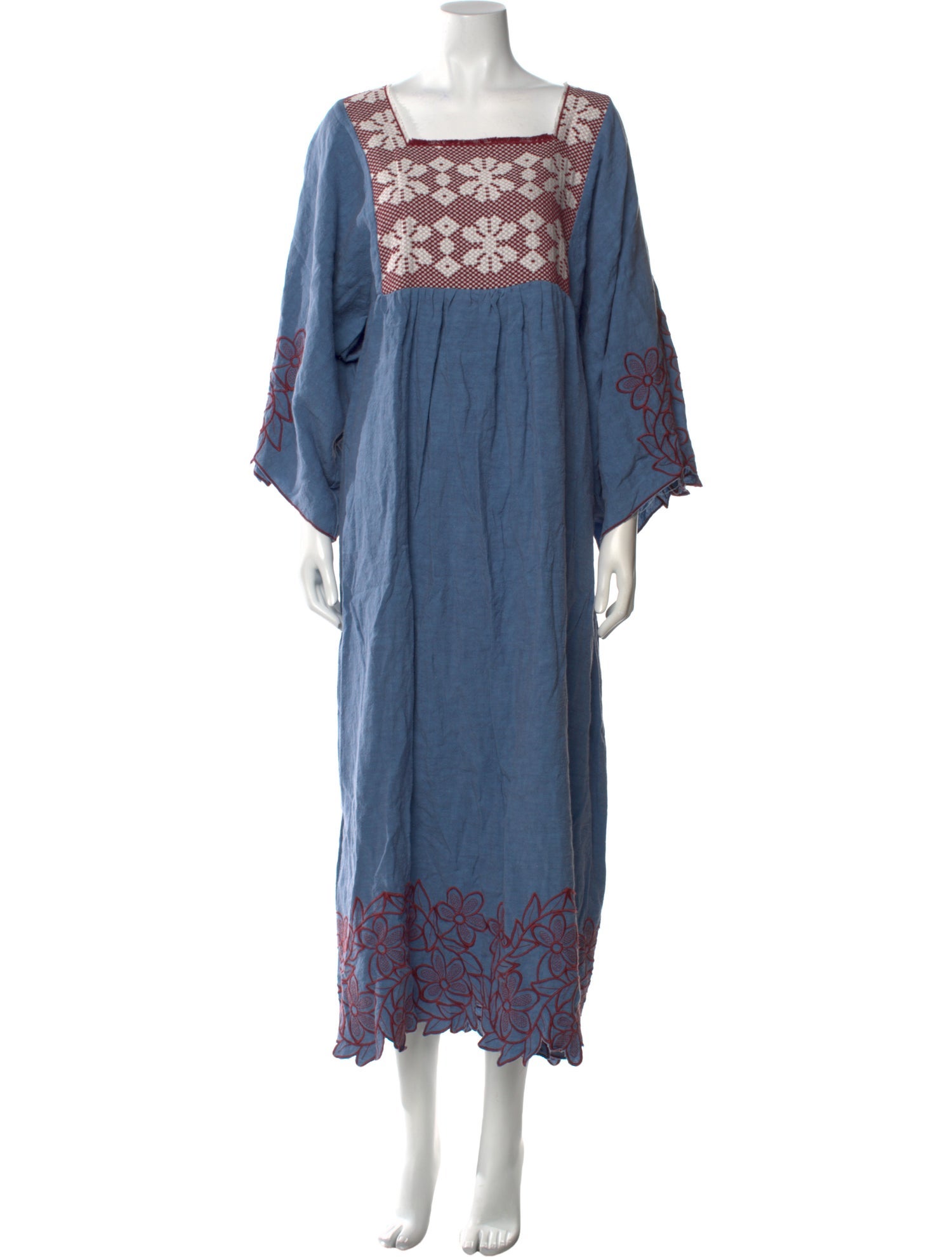 Nina Leuca Linen Long Dress
