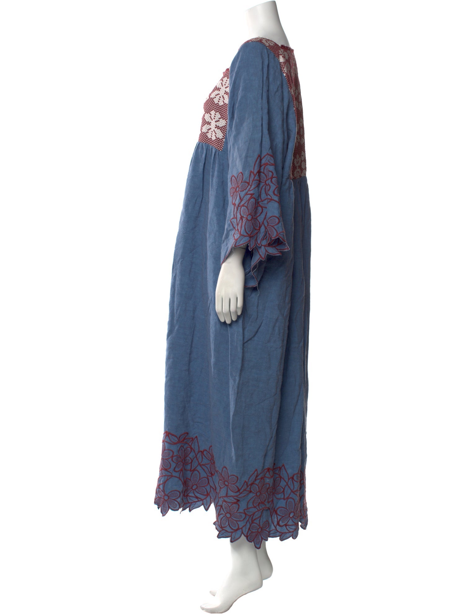 Nina Leuca Linen Long Dress