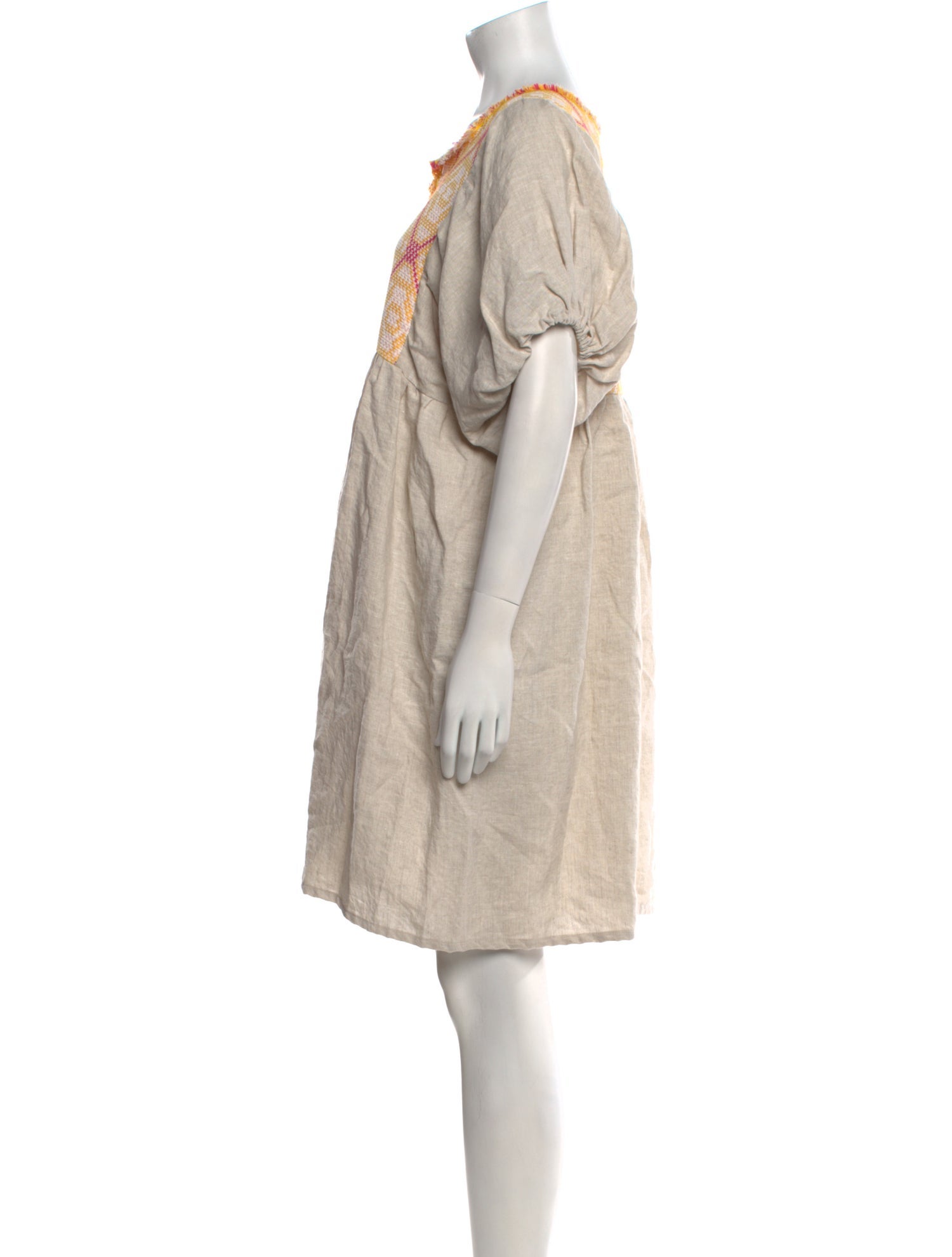 Nina Leuca Linen Mini Dress