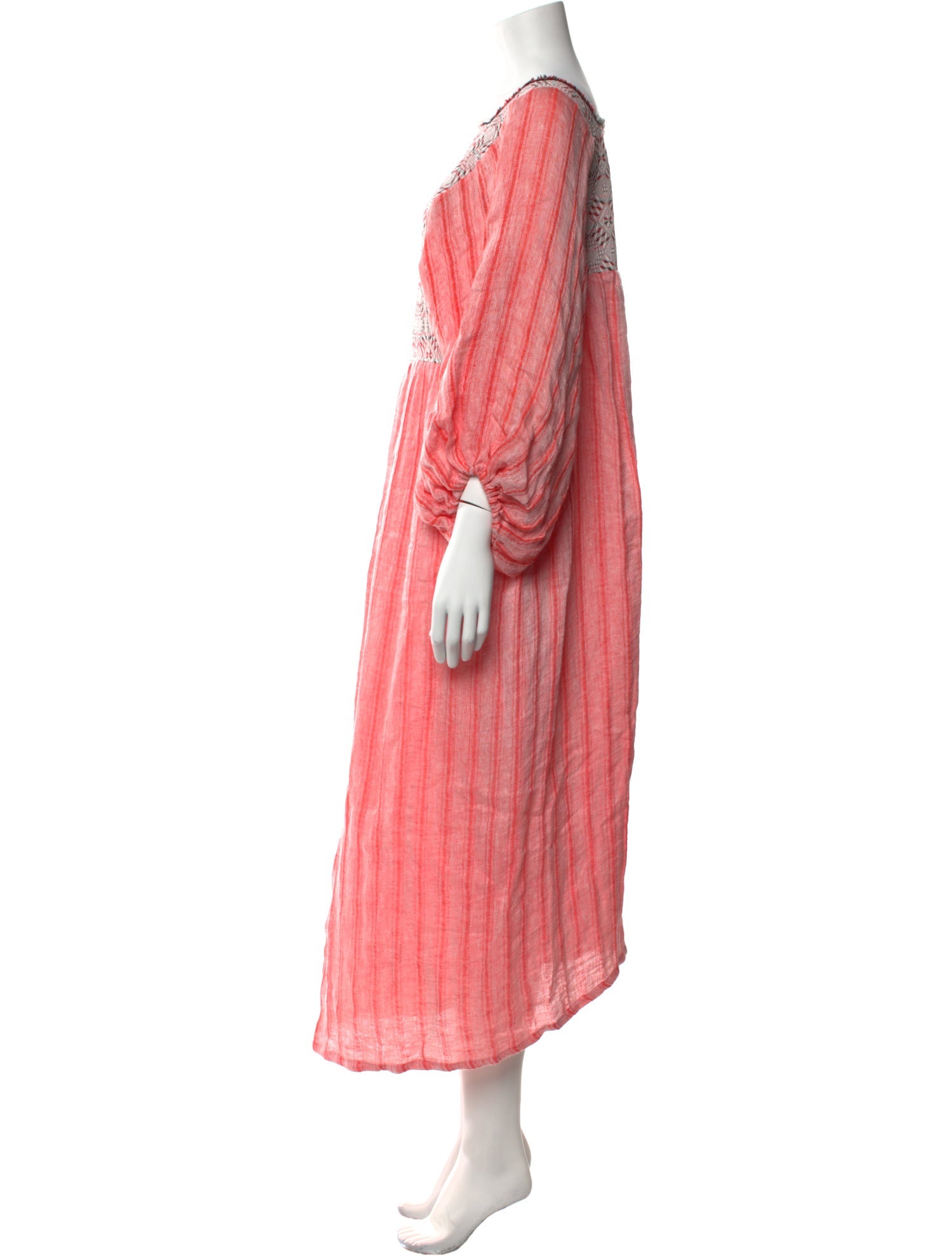 Nina Leuca Linen Long Dress