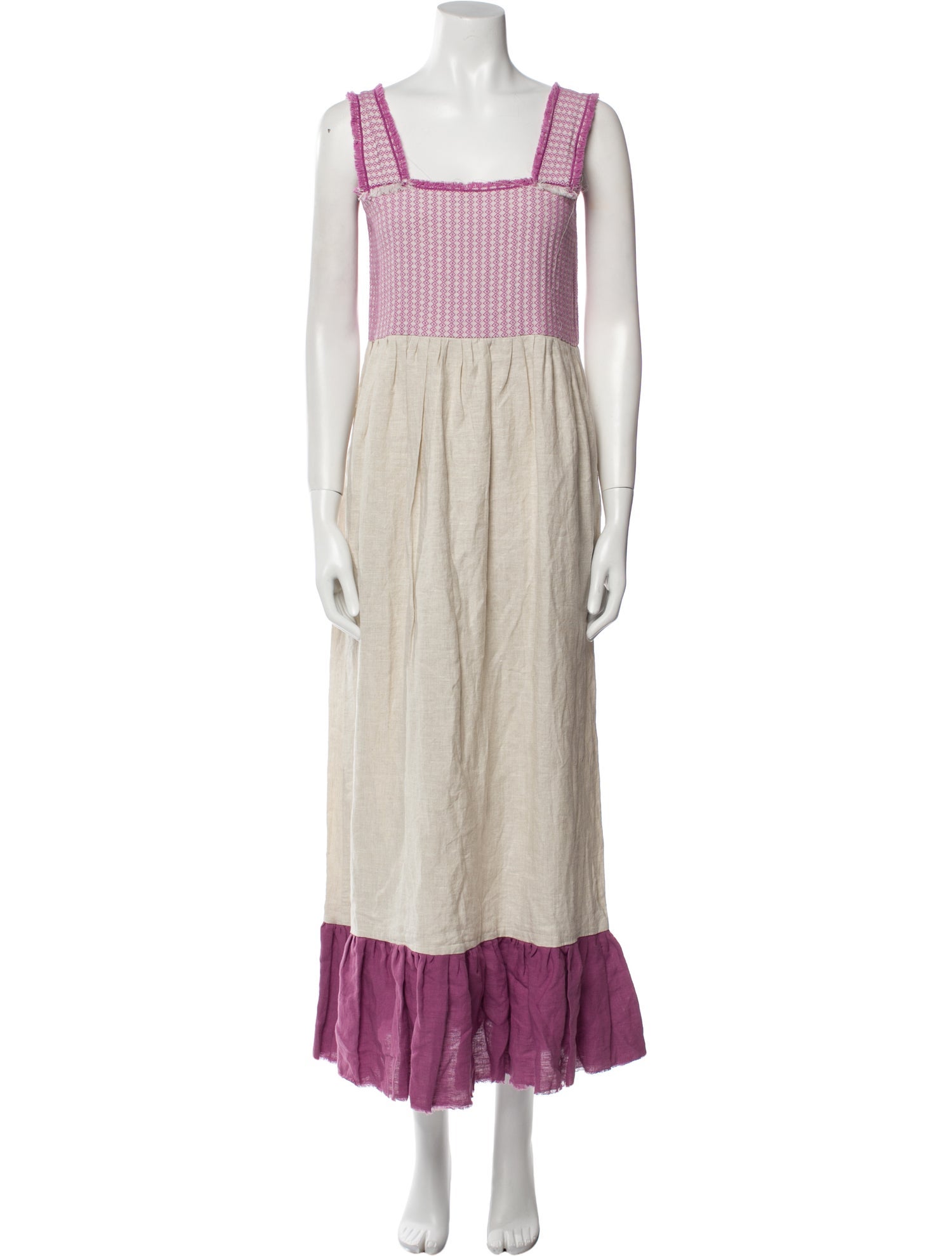 Nina Leuca Linen Long Dress