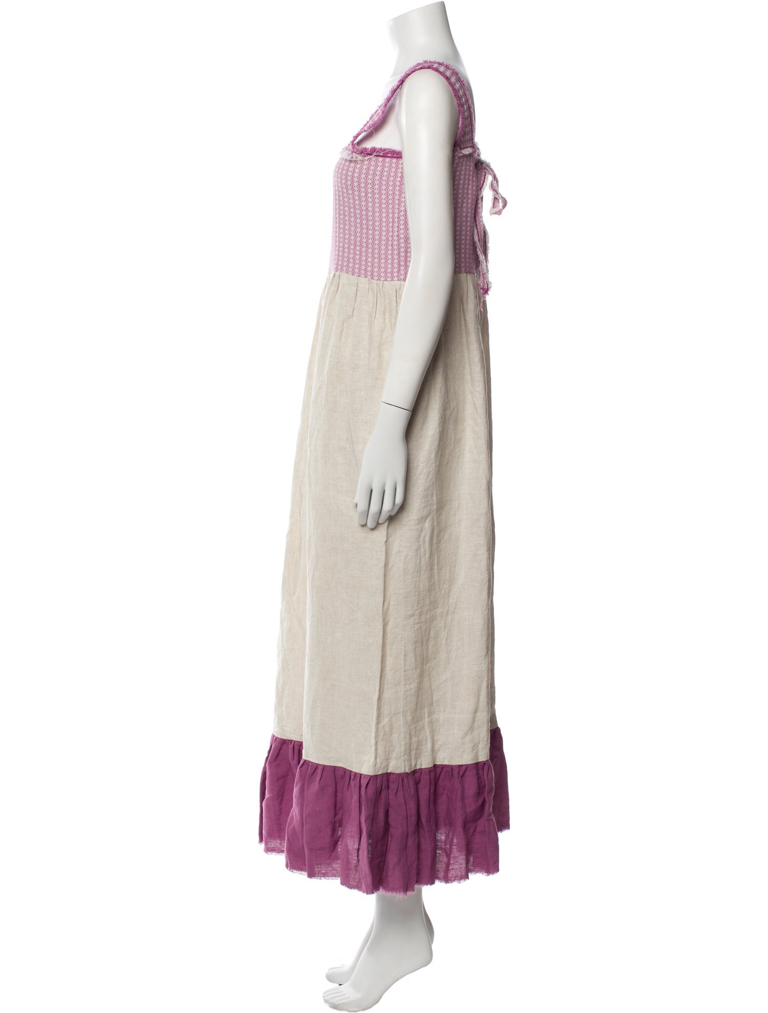 Nina Leuca Linen Long Dress