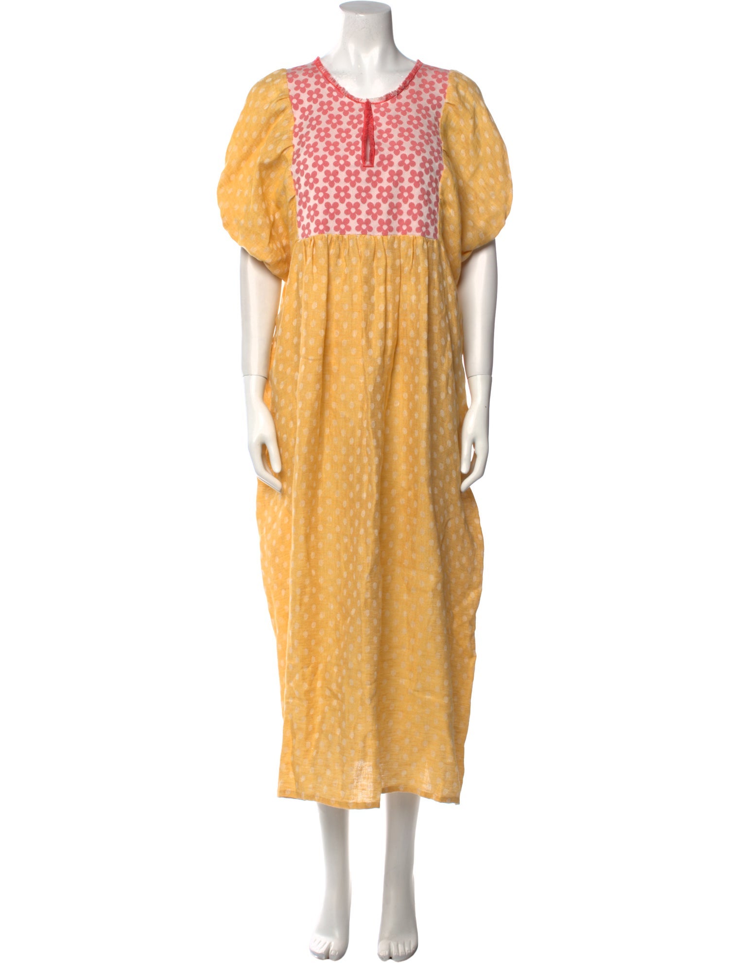Nina Leuca Linen Long Dress
