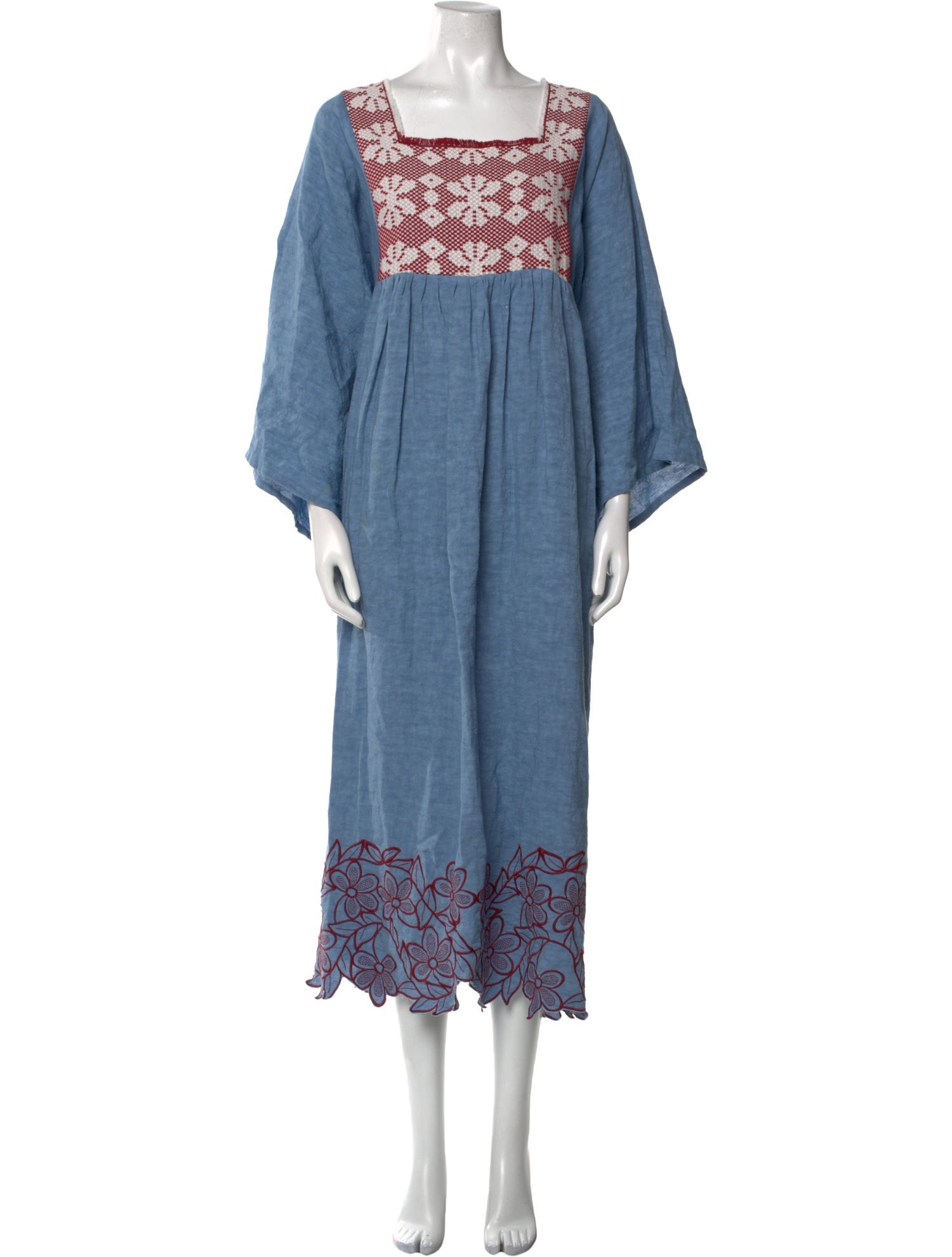 Nina Leuca Linen Long Dress
