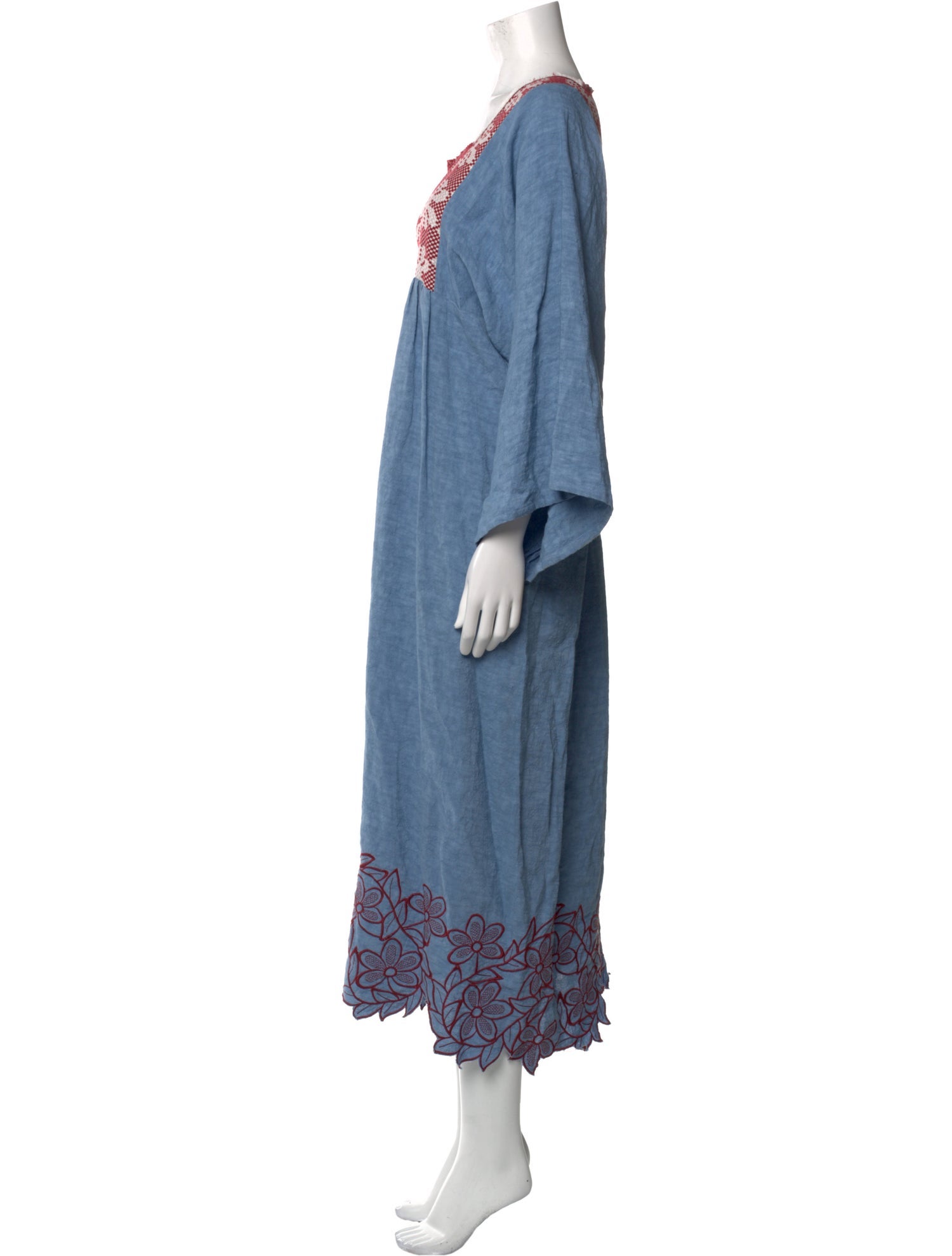 Nina Leuca Linen Long Dress