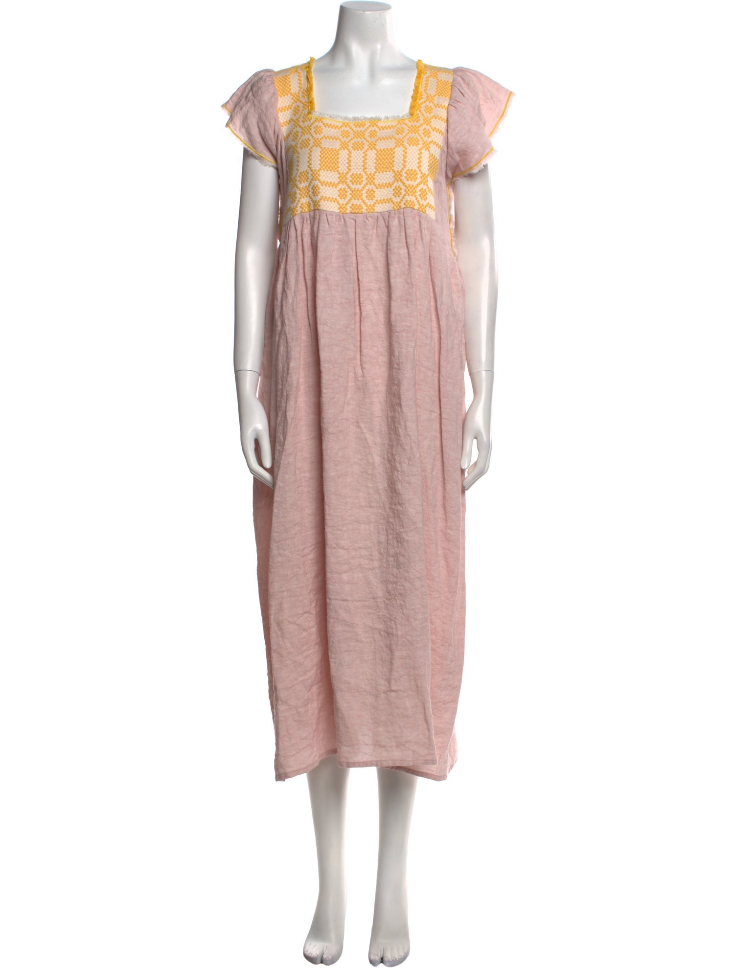 Nina Leuca Linen Long Dress