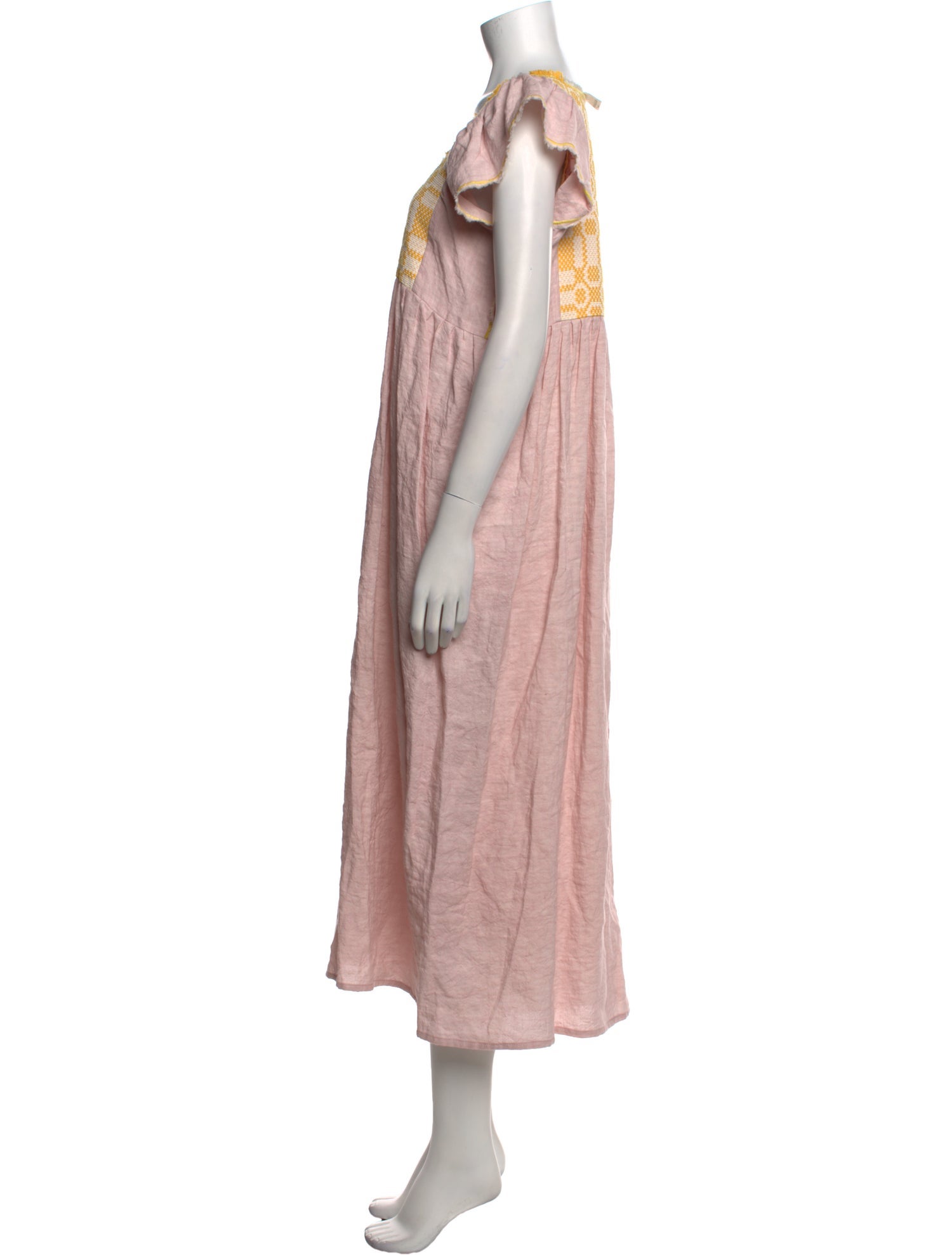 Nina Leuca Linen Long Dress