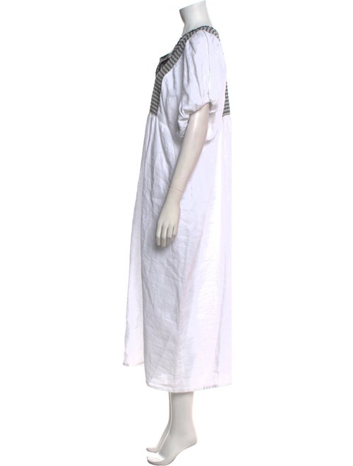 Nina Leuca Linen Long Dress