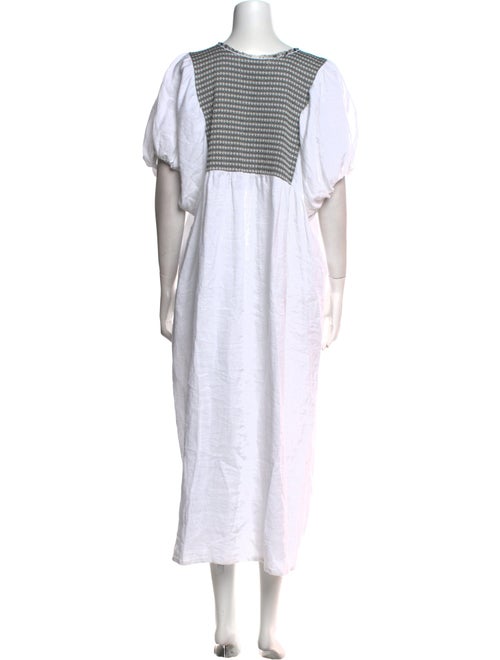 Nina Leuca Linen Long Dress