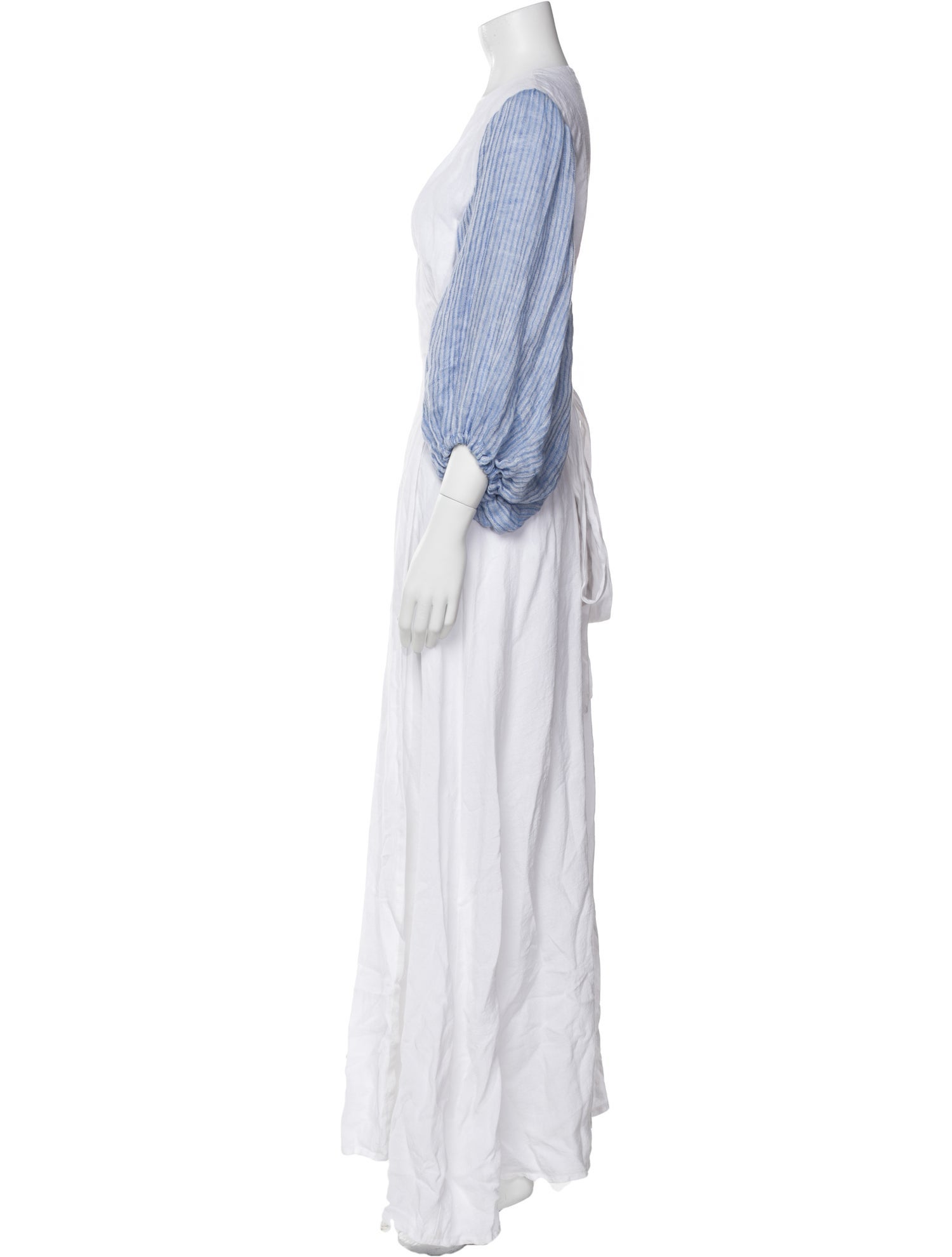 Nina Leuca Linen Long Dress