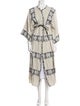 Nina Leuca Plaid Print Coat